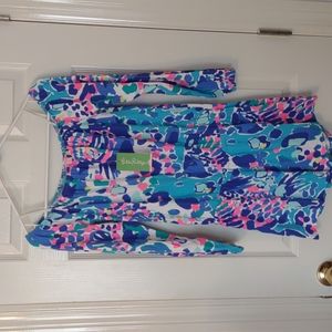Lilly Pulitzer Lana Romper NWT Sz. XS